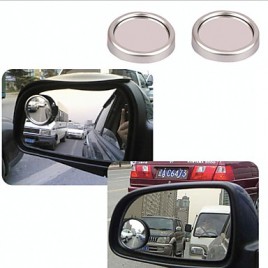 Car 360 Angle Adjustable Rotative S Size Blond Spot Mirror(Color Selection)