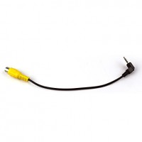 Car RCA to AUX 2.5mm AV IN Cable Adapter for Car Rear View Parking Camera to GPS Tablet Phone