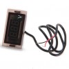 12V-24V Car Truck Digital Green Led Voltmeter Voltage Panel Gauge