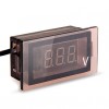 12V-24V Car Truck Digital Green Led Voltmeter Voltage Panel Gauge