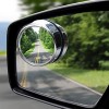 Car 360 Angle Adjustable Rotative Vehicle Blind Spot Wide Angle View Round Mirror(2 PCS)