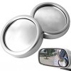 Car 360 Angle Adjustable Rotative Vehicle Blind Spot Wide Angle View Round Mirror(2 PCS)